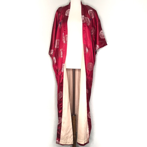 Minister Other - Minister Pink Boho Duster Kimono Robe A120314